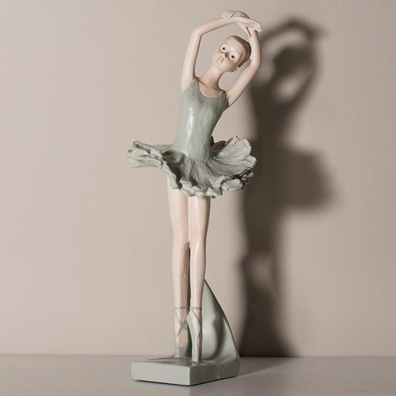 Ballet Girl Statue Modern Creative Desk Ornament for Bookshelf