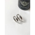 thumbnail image 5 of Precioso gato para él y para ella anillos de plata de ley S925 ajustable aniversario promesa anillo de boda sin fin amor dedo joyería para mujeres hombres, 5 of 5