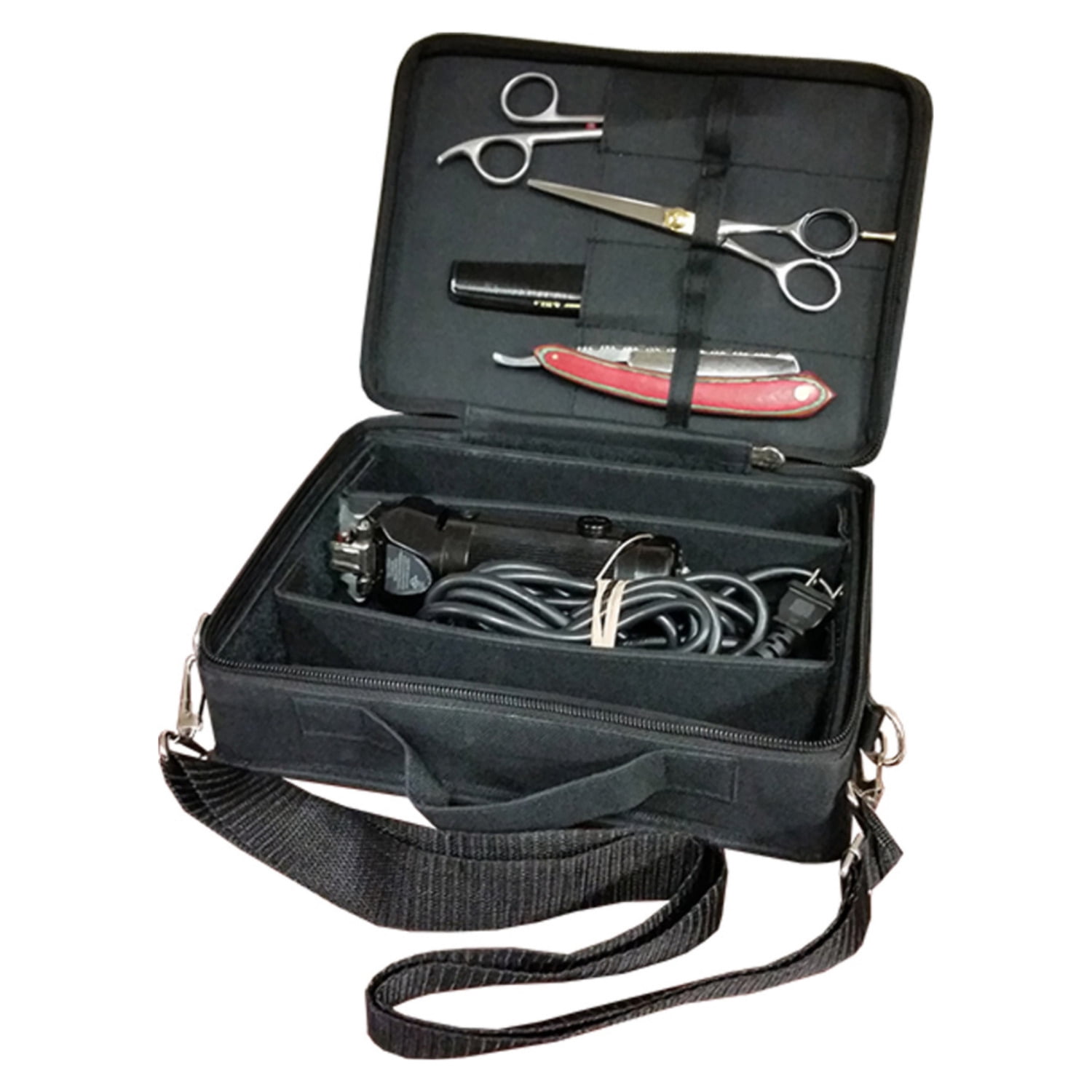 WUZSTAR Large Barber Carrying Case Barber Suitcase, Hair Kit Tool