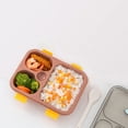 thumbnail image 5 of Fuebueo Bento Lunch Box Back to S+chool Stuff Stackable Bento Lunch Box for Adults Leakproof Food Storage Snack Container for Adults, Work, Home, 5 of 9