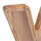 thumbnail image 2 of Wooden Letter Piggy Bank Alphabet V Shaped Large Coin Bank Money Savings Box with Cut Out Design, 2 of 4