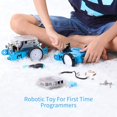 thumbnail image 3 of Makeblock mBot Robot Kit, DIY Mechanical Building Blocks, Entry-level Programming Helps Improve Children' s Logical Thinking and Creativity Skills, STEM Education. (Blue, Bluetooth Version, Family), 3 of 6