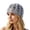 X1 Blue, variant on Ticikt Women Crochet Skull Cap, Handmade Hollow Fishnet Sequin Solid Cotton Hair Wrap Fashion Styling Beanie,Beige
