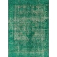 thumbnail image 1 of Ahgly Company Indoor Rectangle Mid-Century Modern SeaGreen Oriental Area Rugs, 8' x 10', 1 of 6