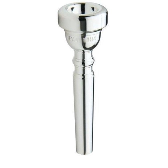 Boquilla para trompeta Yamaha 11B4 (YAC TR11B4) chapada en plata