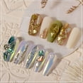 thumbnail image 3 of opvise Shell Nail Decoration Colorful Natural Abalone Shell Thin Slices 3D Nail Art Charm Manicure Craft Ornaments Nail Supplies, 3 of 8