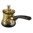 thumbnail image 2 of DimyFew Cafetière Pichet en Acier Inoxydable avec Couvercle Chauffe-Beurre Théière pour Faire Fondre le Chocolat avec Poignée Répartition Uniforme de la Chaleur Convient pour Maison Bureau Cuisine 72 ml, 2 of 8