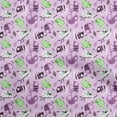 thumbnail image 1 of oneOone Polyester Spandex Amethyst Fabric Kids Animal Sewing Craft Projects Fabric Prints by Yard 56 Inch Wide, 1 of 4