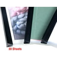 thumbnail image 7 of RETON 30 Pieces Binding Bars Slide Grip Binding Bars for Office Report Cover, A4 Size, 30 Sheets Capacity, 12 Inch (Black), 7 of 7