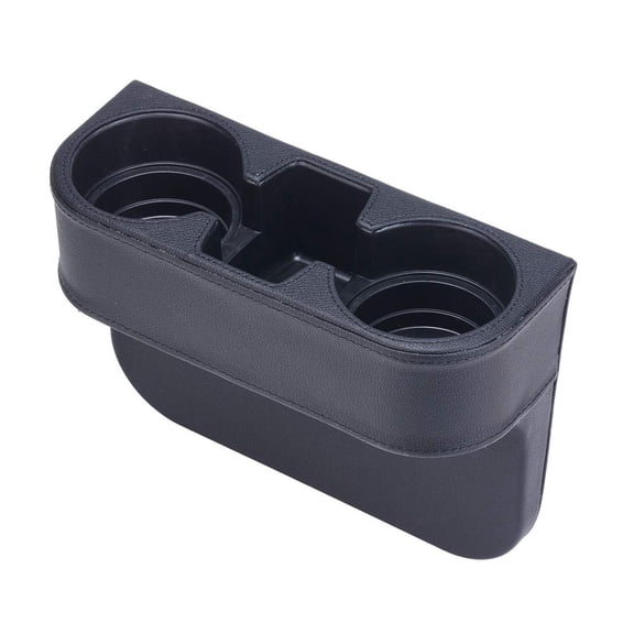 Gray Multifunctional Car Cup Holder Car Seat Organizer Gap Filler Bottle Phone Storage Organizer