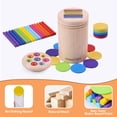 thumbnail image 3 of Montessori Toys YHHYTOY para niños pequeños de 3 años que clasifican colores, 3 of 6