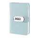 thumbnail image 1 of Diario A6 con cerradura, diario con cerradura, cuaderno de cuero para journaling, diario, azul, 1 of 7