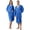 Navy, variant on SULTAN'S GEM Lightweight Hooded Cotton Robe for Men and Women, Turkish Cotton Bathrobe, Unisex Dressing Gown