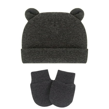

QWERTYU Children Knitted Ski Cap Infant Baby Toddler Beanie Winter Hat for Girl Boy 6M-3Y One Size