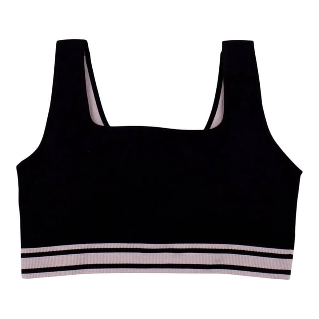 Top Danskin para Mujer Elástico en Cintura Tirantes Gruesos Negro Talla G