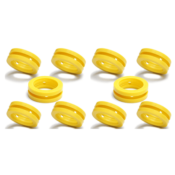 O Rings Soda Machine Co2 Cylinder Exchange Carbonator Gaskets 10Pcs, Gaskets Ring for New Soda Maker & Pink Cylinder,10 x O Rings,Yellow