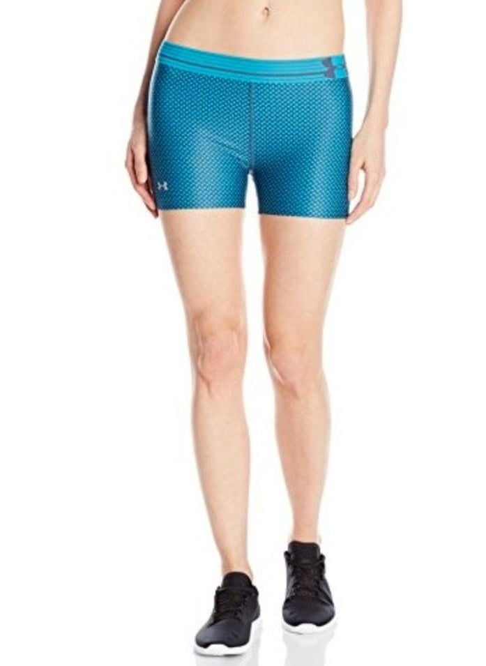under armour printed compression shorts