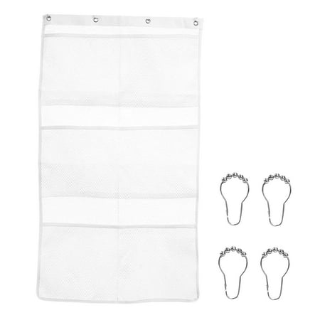 STARTIST Mesh Bath Toy Organizer Bathtub Toy Holder Large Opening Bath Toy Storage Bag Bathroom Toy Storage Net for Children Kids Baby