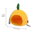 thumbnail image 2 of Wosthever nido de frutas para mascotas, fruta de dibujos animados, piña, rana, nido de algodón, cama colgante creativa, hamaca para hámster Juegos de accesorios de baño Numero 3 Wosthever HA045774-03, 2 of 6