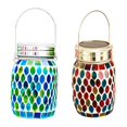 thumbnail image 4 of Mosaic Solar Lights Outdoor Hanging Lanterns Solar Lanterns Mosaic Solar Lights Outdoor Hanging Lanterns Waterproof Mosaic Solar Lanterns Outdoor Solar Night Lights Table Lamps, 4 of 8