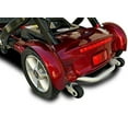 thumbnail image 4 of EV Rider TRANSPORT PLUS Folding Travel Mobility Scooter SLA Batteries (Burgundy), 4 of 4