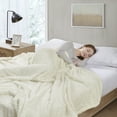 thumbnail image 6 of Woolrich Burlington Berber Blanket, Full/Queen, Ivory, 6 of 7