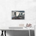 thumbnail image 2 of ARTCANVAS Hurricane - Bahamas 1898 Canvas Art Print by Winslow Homer - Size: 18" x 12" (1.50" Deep), 2 of 9