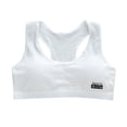 thumbnail image 5 of LYMAYTER Girls Training Bras for Teen Seamless Racerback Bras Double Lined Breathable No Padding Everyday, 5 of 8