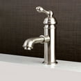 thumbnail image 2 of Kingston Brass KS7418ACL Robinet de Lavabo à une Poignée, Nickel Satiné, 2 of 5