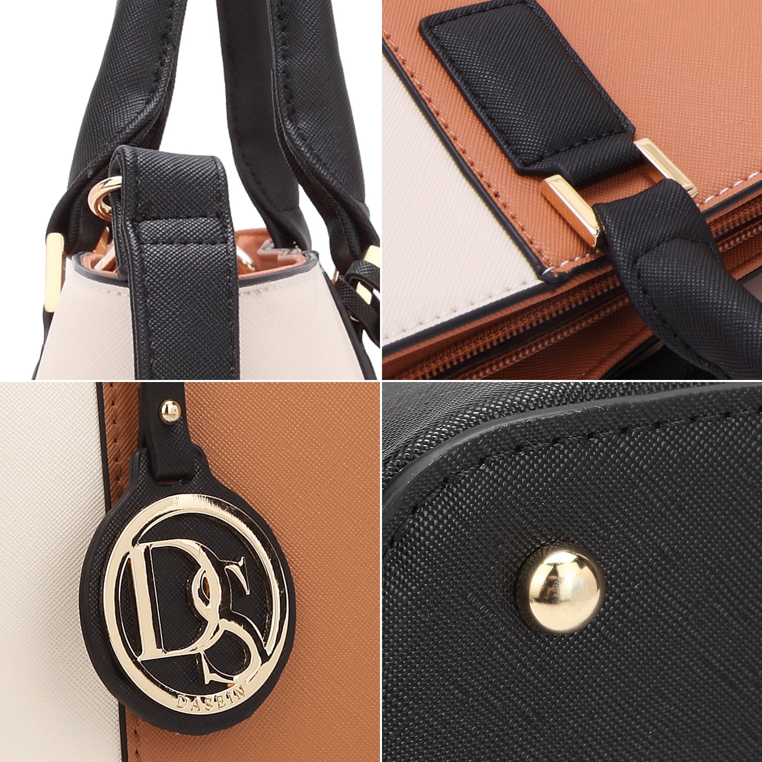 Dasein Women's Handbags Purses Large Tote Shoulder Bag top Handle Satchel Bag for Work
