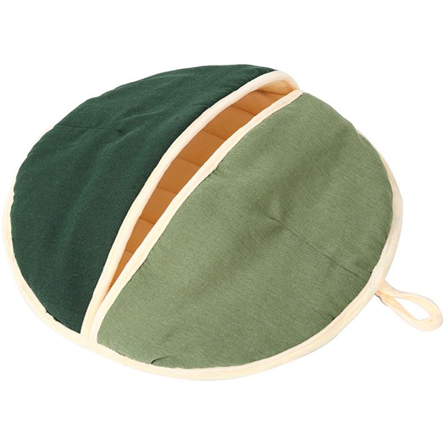 Sac de Couchage pour Chat Rond Chaud, Lit Suspendu pour Chat, Nid pour Animal, Cachette pour Chat d'Intérieur