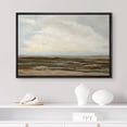 thumbnail image 2 of PixonSign Framed Canvas Print Wall Art Cloudy Sky Desert Landscape Nature Wilderness Illustrations Fine Art Decorative Farmhouse/Country Relax/Calm/Cozy Multicolor Zen for Bedroom - 16"x24" Black, 2 of 5