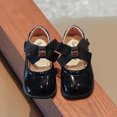 thumbnail image 6 of NOKIO Clearence Square Toe Mary Jane Shoes for Toddlers - Lightweight Flat Bottom Bow Detail Four-Season Casual Flats Comfortable Dress Shoes for Daily Activities, 6 of 6