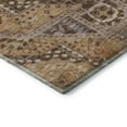 thumbnail image 3 of Addison Rugs Mayfield Premium Machine Washable Transitional Diamond Copper Rectangle Rug, 1'8" x 2'6", 3 of 6
