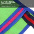 thumbnail image 3 of Shisuyan 2Pcs Long Strip Shower Towel Bathing Back Scrubber Body Exfoliating Towel, 3 of 8