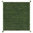 thumbnail image 4 of SAFAVIEH Montauk Bijar Solid Cotton Area Rug, Green/Black, 2' x 3', 4 of 8