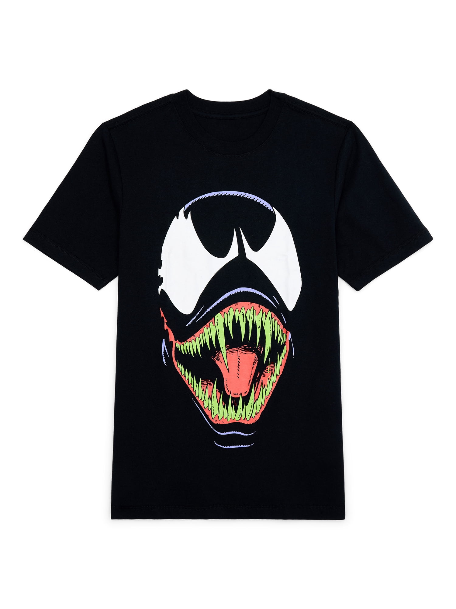 Marvel Venom Boys Short Sleeve Graphic Costume T-Shirt, Sizes 4-18