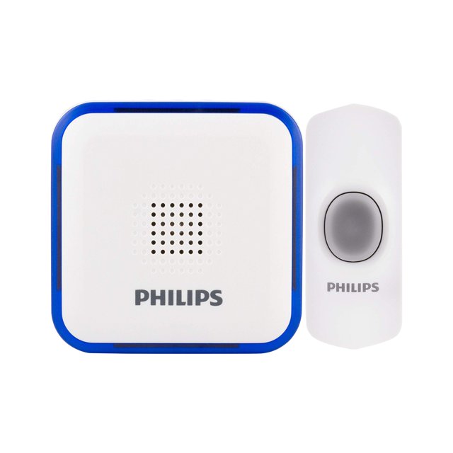 Kit de timbre inalámbrico Philips DES3140W/27 150 m blanco