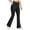 Black, variant on felwors Fleece Lined Leggings Women High Waist Winter Thermal Flare Yoga Pants Lifting Bootcut Bell Bottom with Pockets (Purple, S)