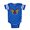 Royal Blue, variant on CafePress - Butterfly Rainbow2 - Cute Infant Baby Football Bodysuit
