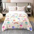 thumbnail image 1 of Ensemble de Literie Éléphant 100 % Coton Grand Housse de Couette Animal Mignon, 1 of 7