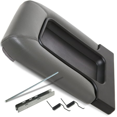 Suburban Bench Console - Center Console Lid with Latch 19127364 For 99-07 GM, Chevrolet Silverado - OEM Genuine Factory Aftermarket Replacement Part