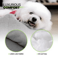 thumbnail image 6 of Magshion Cuddler Pet Bed Medium, Light Gray, 27" * 21" * 7", 6 of 11
