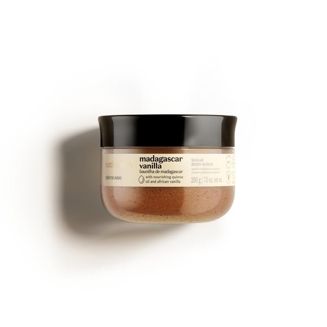 Exfoliante Azúcar Boticário Baunilla de Madagascar Nativa Spa Collection