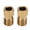 Gold, variant on Riousery 2Pcs Colorful Bike Oil Needle Olive Head Ti Alloy Hydraulic Disc Brake Insert Fitting Set Kit for Mountain Bikes (5.91 inches / 15.00 cm)