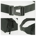 thumbnail image 3 of Unique Bargains 1 Pc Breathable Running Belt Double Layer Sports Waist Bag for Sports Phone Keys Gray, 3 of 6