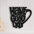 thumbnail image 2 of Cuadro Decorativo de Metal con Diseño have good day Mediano, 2 of 4