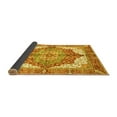 thumbnail image 2 of Ahgly Company Indoor Round Persian Yellow Traditional Area Rugs, 4' Round, 2 of 4