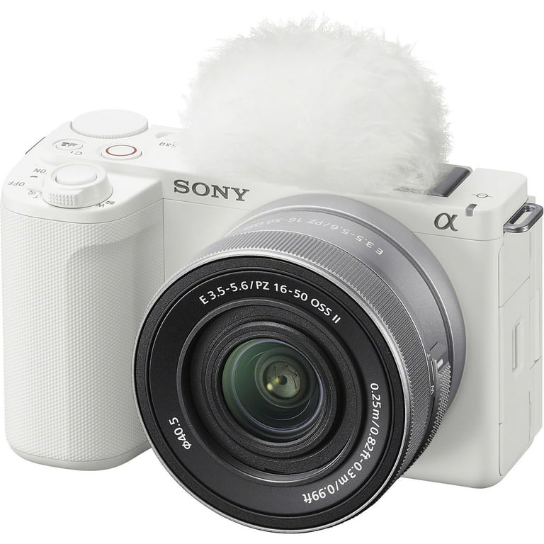 Sony ZV-E10 II Mirrorless Camera with 16-50mm Lens (White