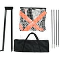 thumbnail image 6 of VEVOR Lacrosse Goal, 6' x 6' Lacrosse Net, Portable Lacrosse Goal with Carry Bag, Fiberglass Rod Backyard Lacrosse Training Equipment, Easy Setup Collegiate Goal, Perfect for Youth Adult Training, 6 of 9